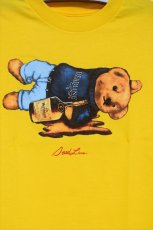 画像1: Deadline (デッドライン) Henny Bear S/S Tee Yellow へニー ベアー Tシャツ (1)
