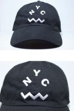 画像1: Mood NYC (ムード エヌワイシー) NYC Hat Black Ball Cap キャップ (1)