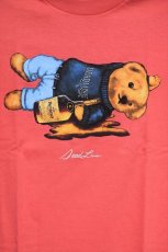 画像2: Deadline (デッドライン) Henny Bear S/S Tee Coral へニー ベアー 半袖 Tシャツ (2)