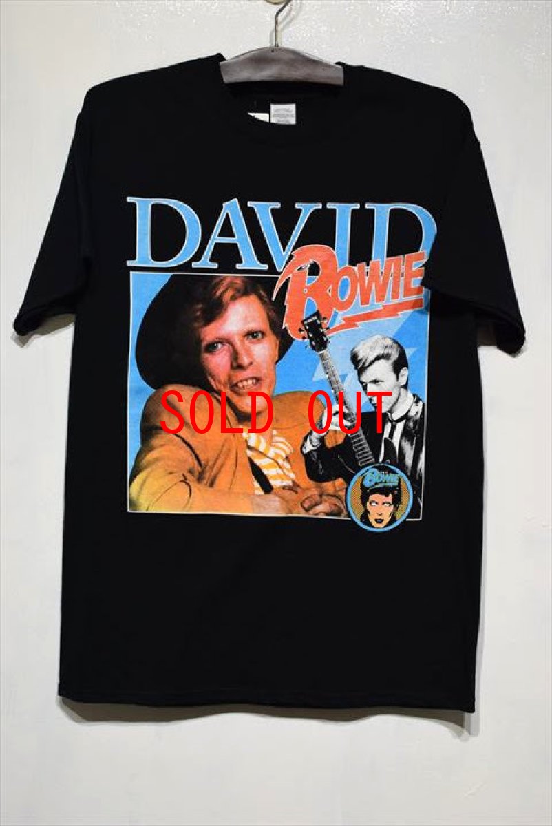 画像1: Homage Tees(オマージュティーズ) S/S David Bowie Tee デヴィッドボウイ Tシャツ (1)