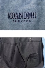 画像3: Mo'&Mo' NewYork(モーアンドモー ニューヨーク) Logo Denim Tote Bag デニム トートバッグ (3)