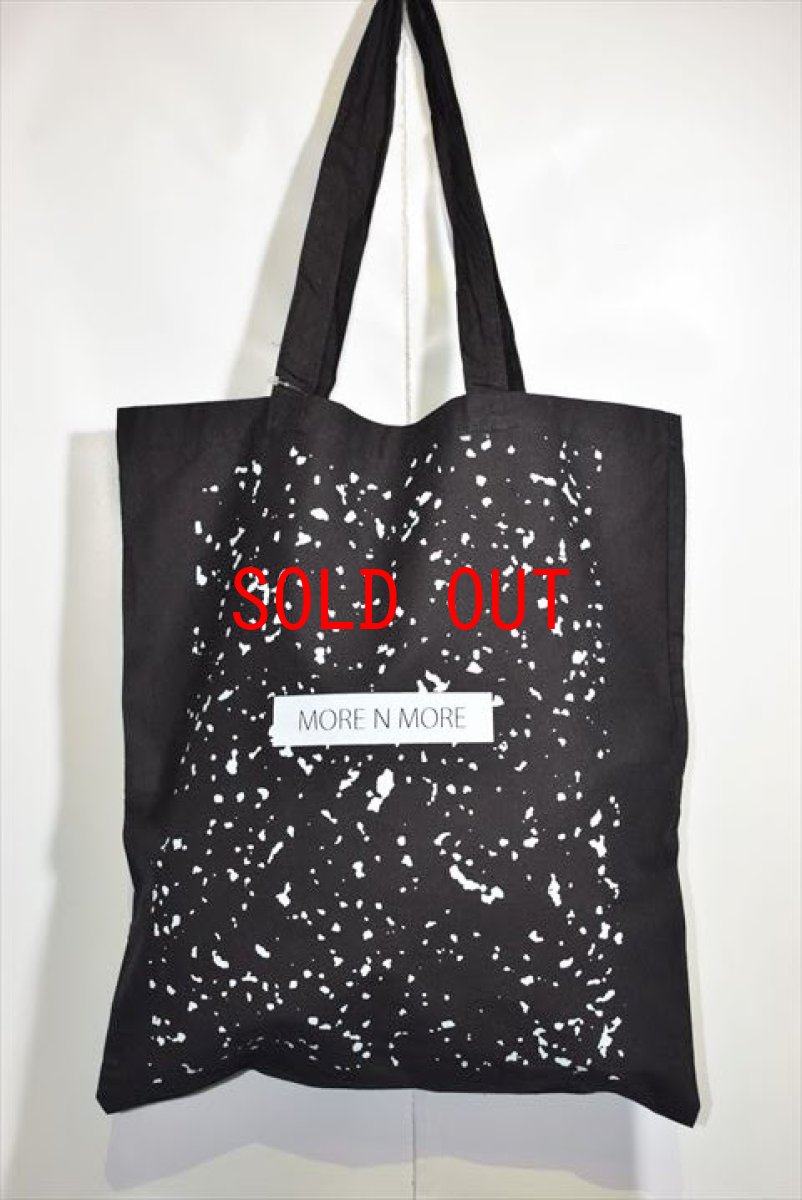 画像1: Mo'&Mo' NewYork(モーアンドモー ニューヨーク) Eco Tote Bag Black トートバッグ (1)