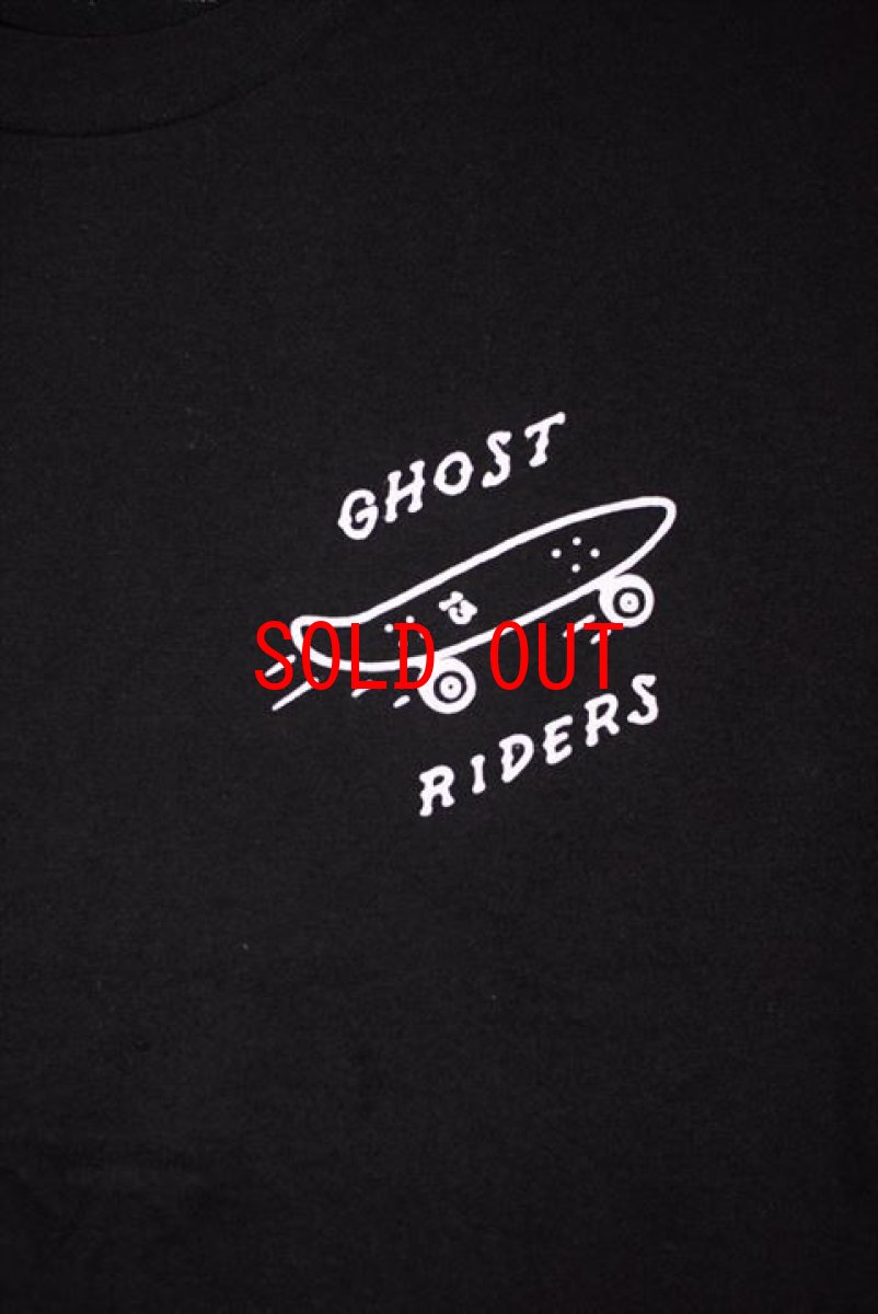 画像1: MNKR (モニカ) Ghost Riders S/S Tee Black 半袖 Tシャツ (1)