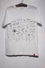 画像2: MNKR (モニカ) Matt's Tats S/S Tee White 半袖 Tシャツ (2)