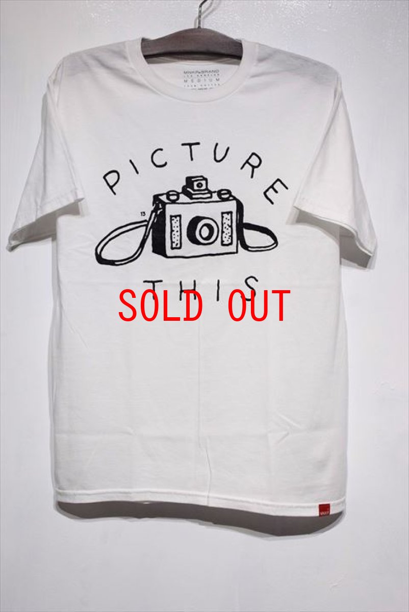 画像2: MNKR (モニカ) Picture S/S Tee White 半袖 Tシャツ (2)