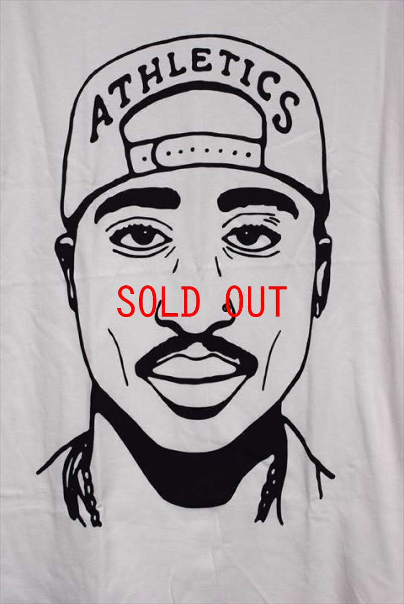 画像2: MNKR (モニカ) 2Pac S/S Tee White 半袖 Tシャツ (2)