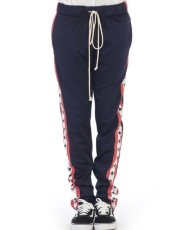 画像2: EPTM. (エピトミ) Techno Track Pants Star NAVY STARS Piping トラック パンツ (2)