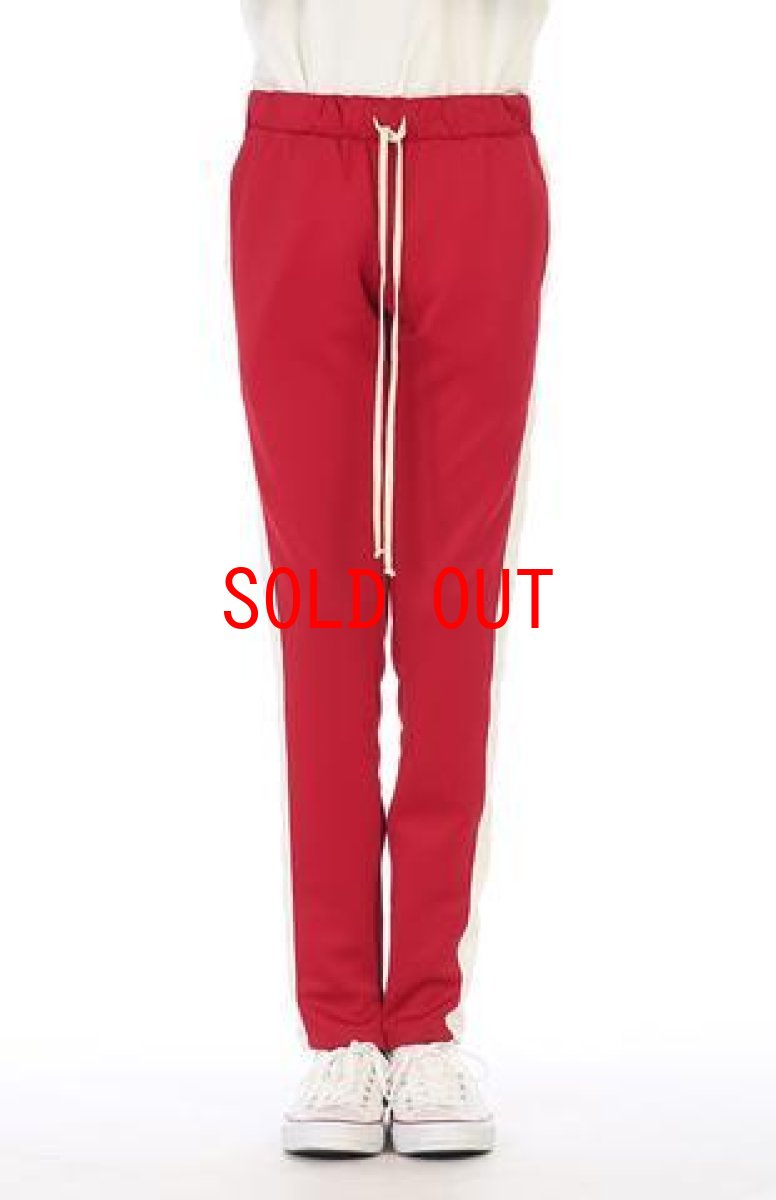 画像2: EPTM. (エピトミ)Techno Track Pants Red White トラック パンツ (2)