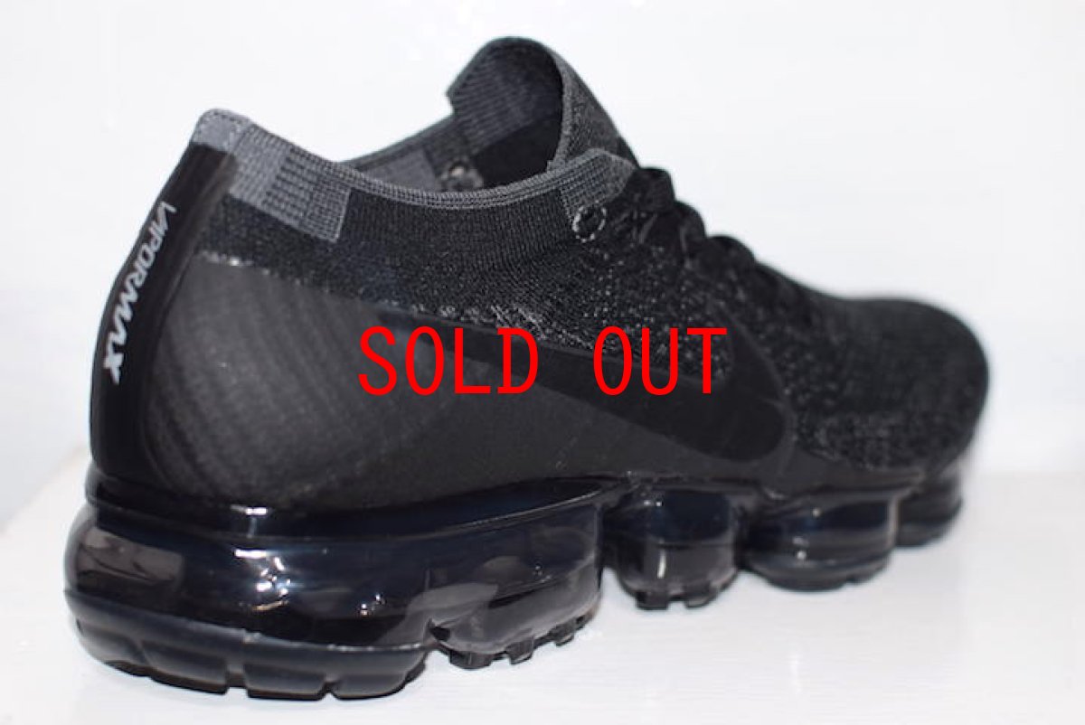 画像3: Nike(ナイキ) Air Vapormax Flyknit Black Anthracite Dark Grey エア ヴェイパーマックス フライニット ブラック ダークグレー (3)