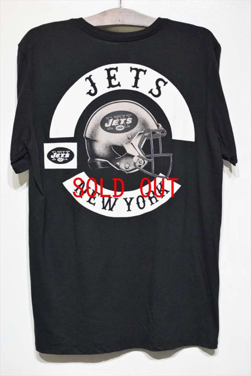 画像1: Nike(ナイキ) S/S NewYork JETS Tee Black ニューヨーク ジェッツ NFL 半袖 Tシャツ (1)