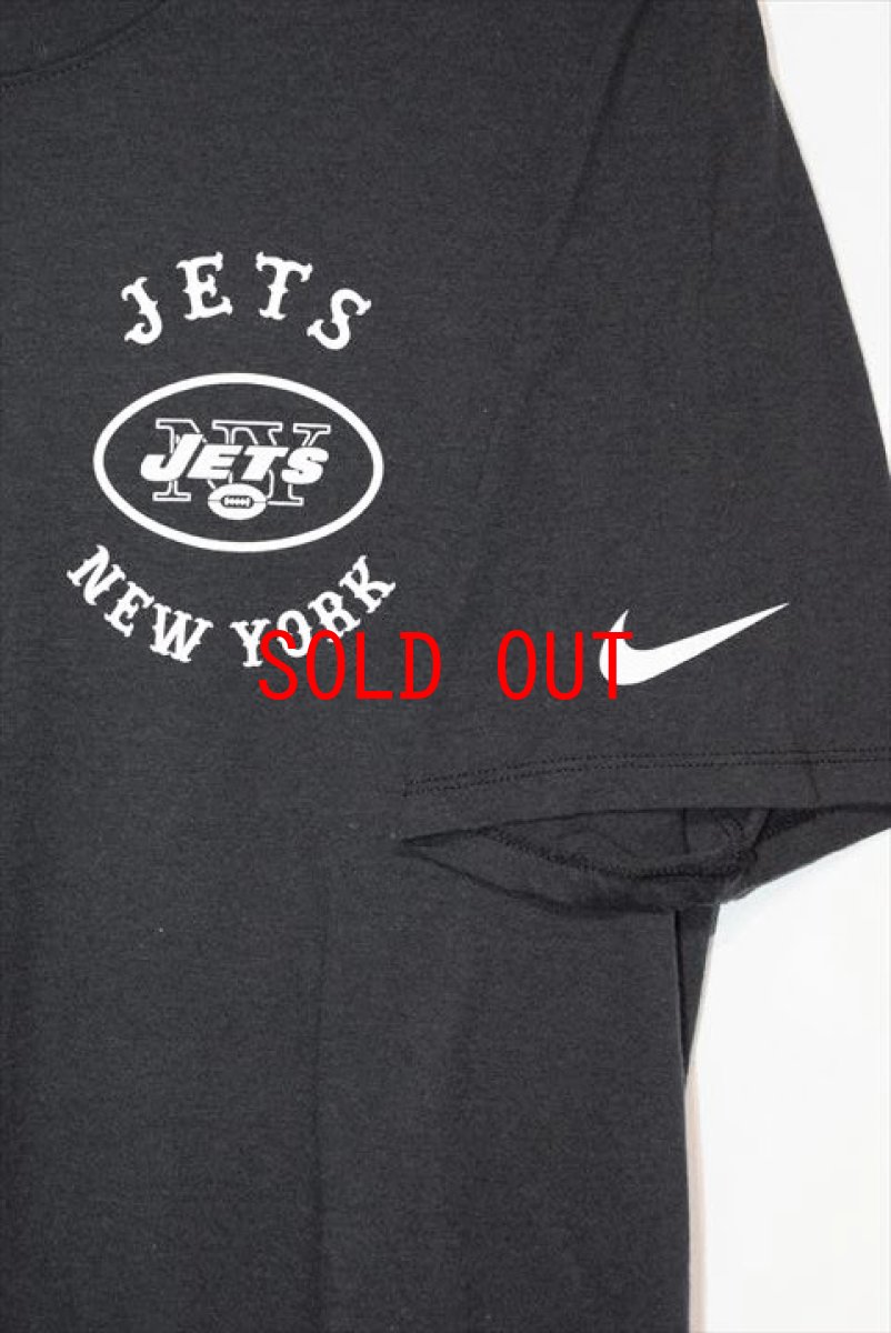 画像3: Nike(ナイキ) S/S NewYork JETS Tee Black ニューヨーク ジェッツ NFL 半袖 Tシャツ (3)