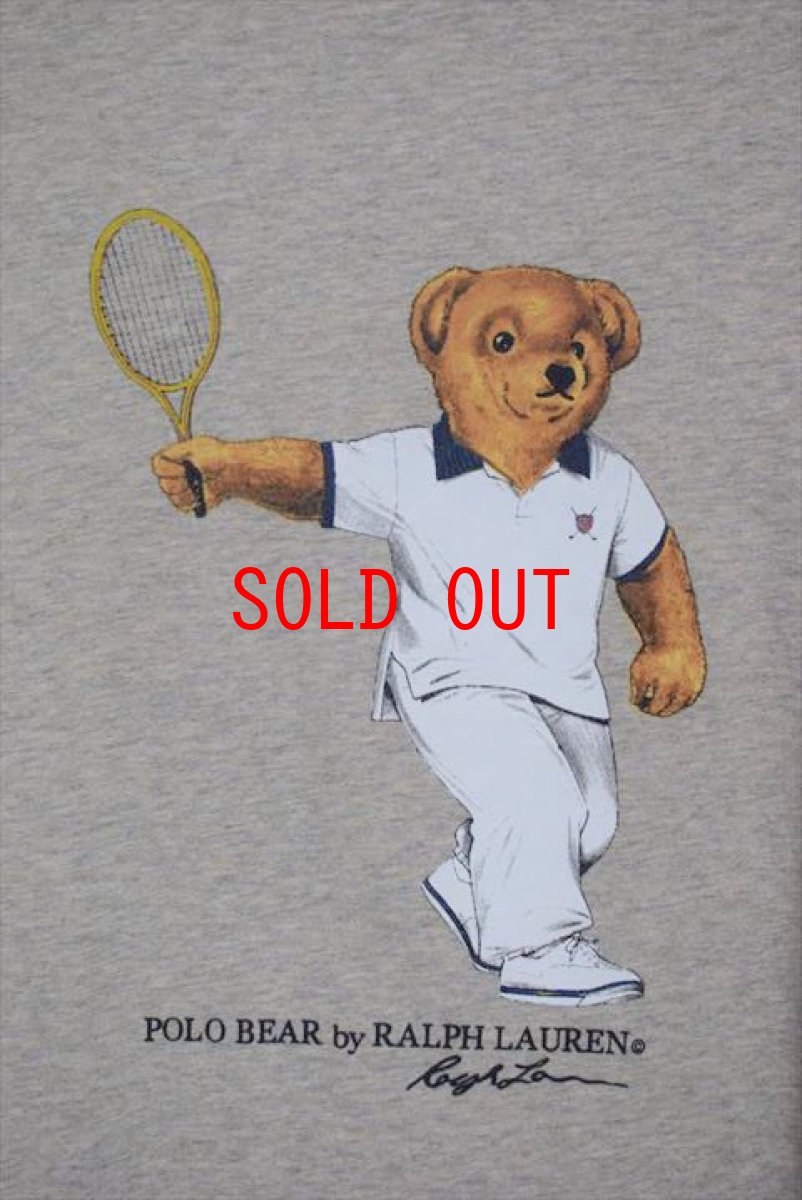 画像2: Polo Ralph Lauren(ポロ ラルフ ローレン) S/S Polo Bear Tee Grey ポロベアー Tシャツ (2)