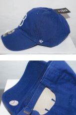 画像2: 47 Brand(フォーティーセブンブランド)Brooklyn Dodgers Ball Cap Blue ブルー ブルックリン ドジャース Round 6 Panel (2)