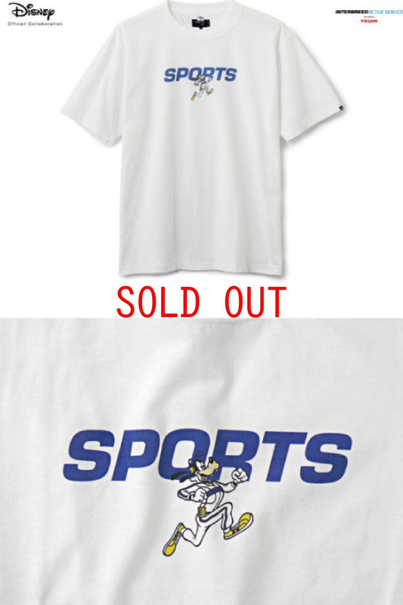 画像1: × Disney Goofy Sports S/S Tee White 半袖 Tシャツ (1)