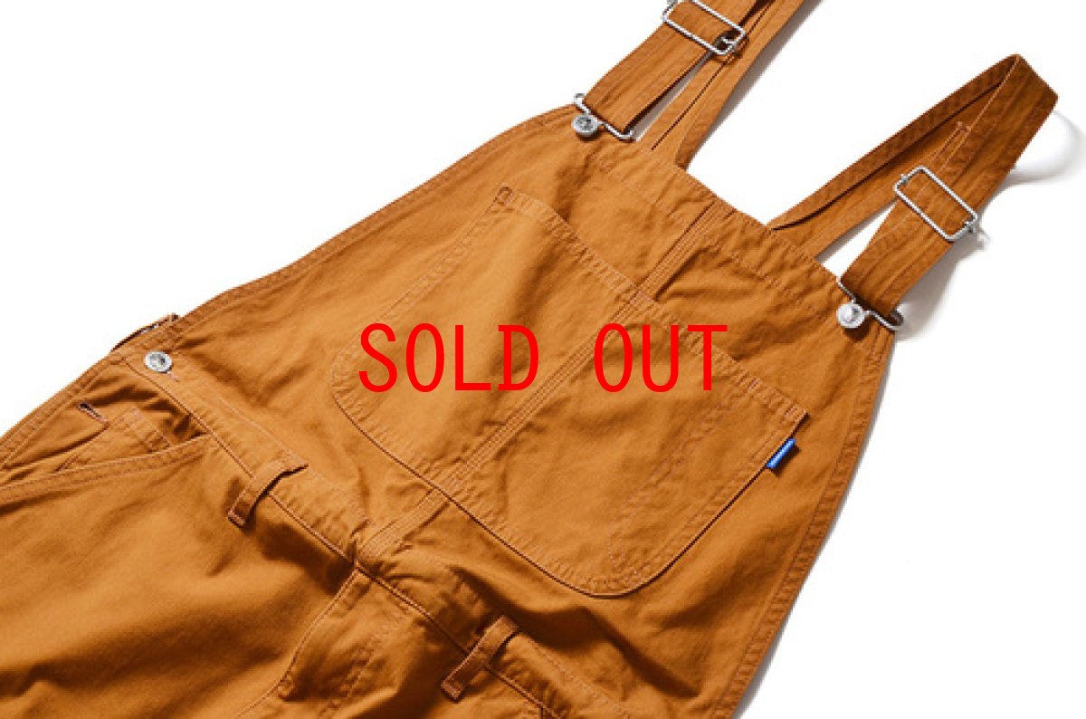 画像5: Lafayette(ラファイエット) Washed Duck Overall Tan ウォッシュ ダック オーバーオール タン (5)