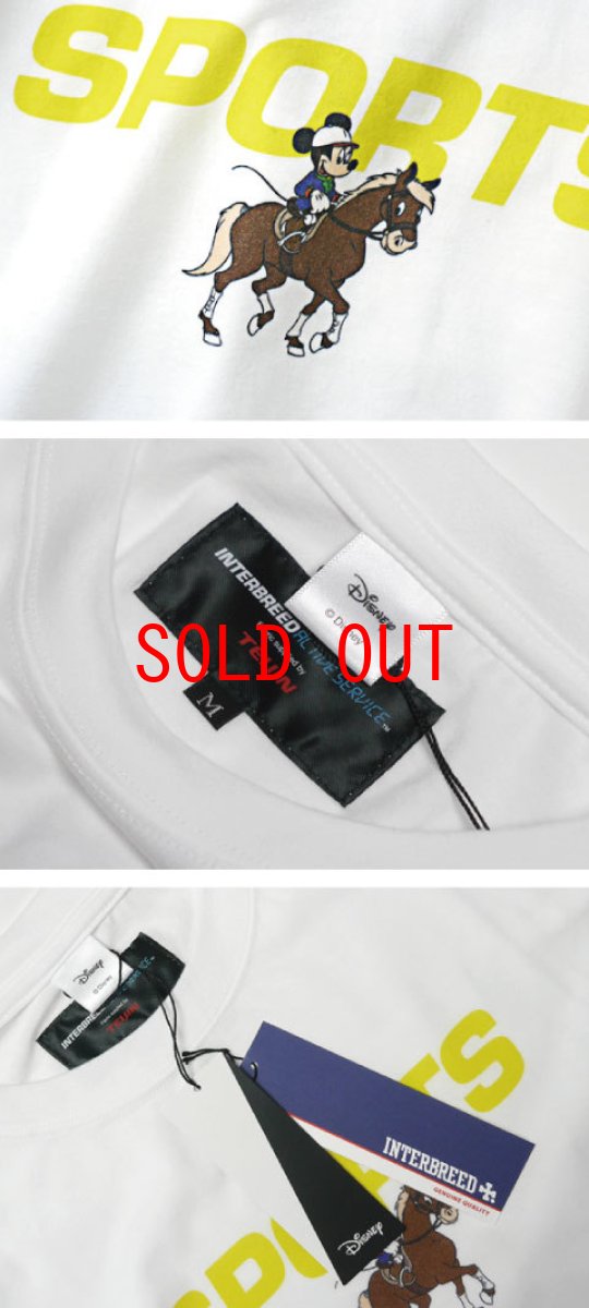 画像2: × Disney Minnie Sports L/S Tee White 長袖 Tシャツ (2)