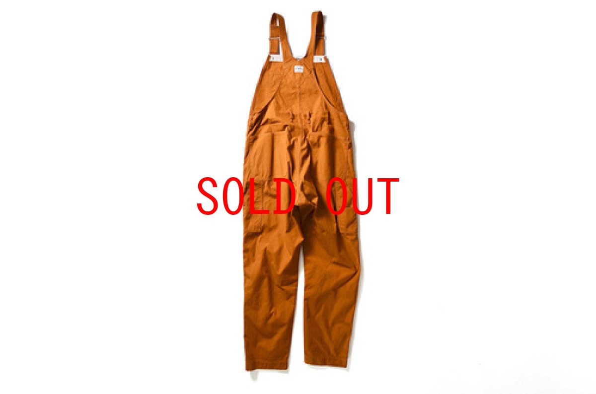 画像2: Lafayette(ラファイエット) Washed Duck Overall Tan ウォッシュ ダック オーバーオール タン (2)