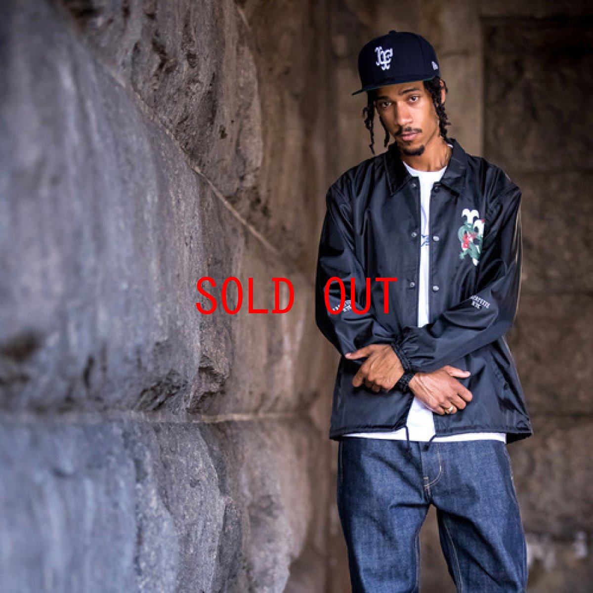 画像3: Lafayette(ラファイエット) Far East Dragon Coach Jacket Navy ファー イースト ドラゴン コーチジャケット ジャケット ネイビー (3)