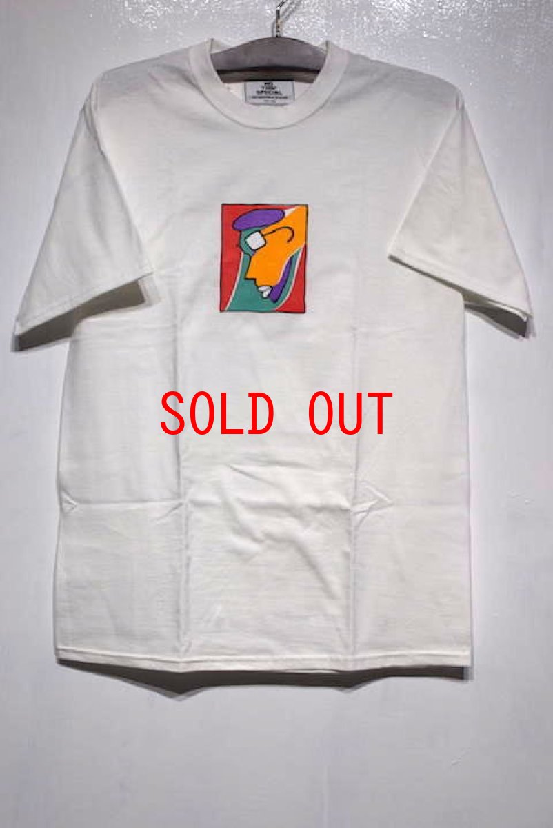 画像2: Nothin' Special(ナッシン スペシャル) Love And Hate S/S Tee White 半袖 Tシャツ (2)