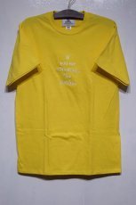 画像1: Nothin' Special(ナッシン スペシャル) If You S/S Tee Yellow 半袖 Tシャツ (1)