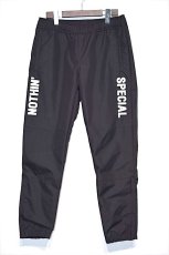 画像1: Nothin' Special(ナッシン スペシャル) Nylon Track Pants Black ナイロン トラック パンツ (1)