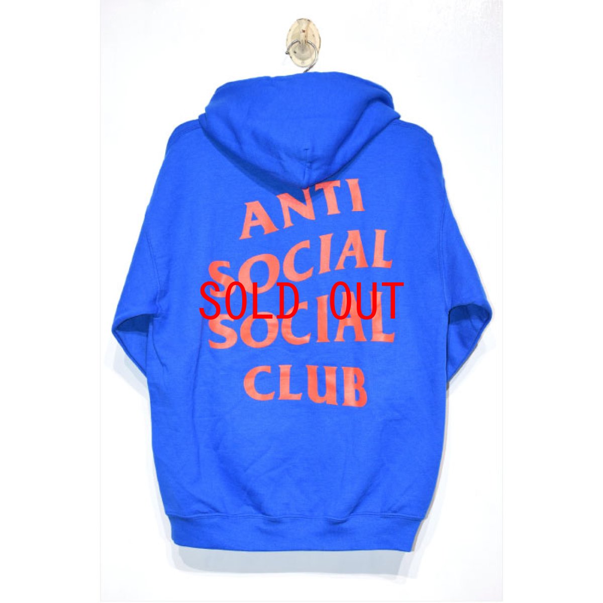 画像1: Anti Social Social Club(アンチ ソーシャル ソーシャル クラブ) Logo Pullover Hoodie Royal Blue (1)