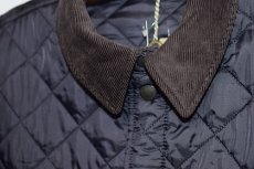 画像3: J.Crew (ジェイクルー) 別注 Barbour(バブアー) Tinford Quilting Jacket Navy キルティング ジャケット ネイビー Corduroy コーデュロイ ビデイル (3)