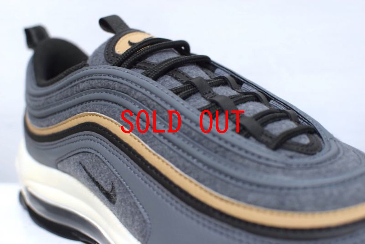 画像4: Nike(ナイキ) Air Max 97 Premium Wool Grey Sneaker Kicks スニーカー キックス 靴 エアマックス ウール グレー (4)