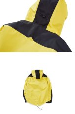 画像2: Lafayette(ラファイエット)3Layer Nylon Fishtail Jacket Yellow Black Parka ナイロン フィッシュテール ジャケット イエロー ブラック マウンテン パーカー (2)