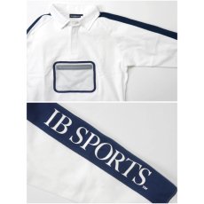 画像2: Tech Rugby Shirts White テック ラグビー シャツ ラガーシャツ (2)