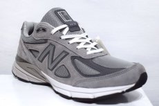 画像2: New Balance(ニューバランス)  M990 GL4 V4 Gray Sneaker Kicks スニーカー キックス 靴 グレー Logo ロゴ Made In USA アメリカ Grey ヘリテージ ランニング (2)