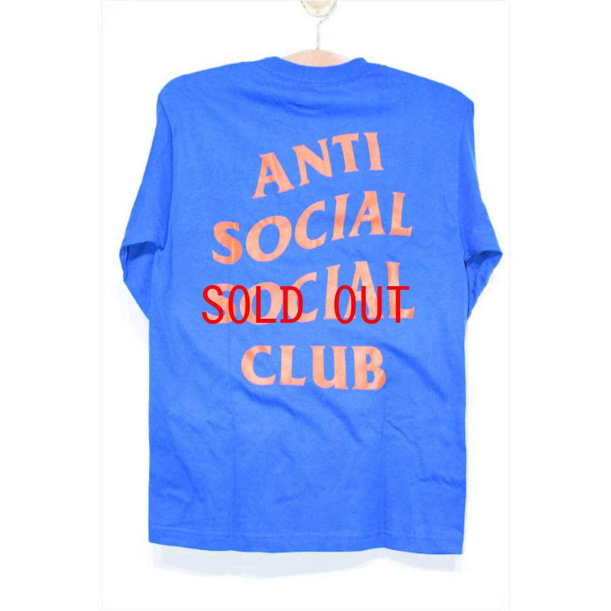 画像1: Anti Social Social Club(アンチ ソーシャル ソーシャル クラブ) L/S Get Weird Tee Royal Orange Blue Logo (1)