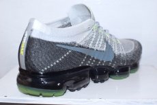 画像3: Nike(ナイキ) Air Vapormax Flyknit White Wolf Grey Black Max 95 Col エア ヴェイパーマックス フライニット ホワイト グレー (3)