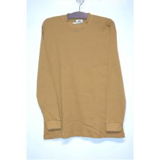 画像1: Pro Club(プロクラブ) L/S Solid Heavy Weight Thermal Tee Brown 長袖 ソリッド 無地 サーマル (1)