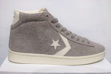 画像1: Converse(コンバース) Cons Pro Leather 76 Mid Grey コンバース コンズ プロレザー グレー (1)