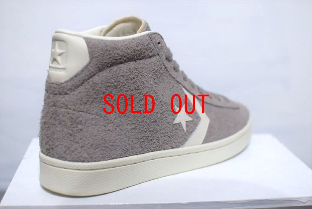画像3: Converse(コンバース) Cons Pro Leather 76 Mid Grey コンバース コンズ プロレザー グレー (3)
