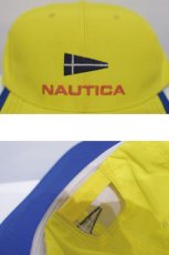 画像2: Nautica(ノーティカ) ＋ UO Snapbuck Cap Logo Neon Yellow スナップバック キャップ  (2)