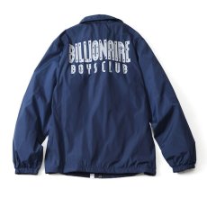 画像2: Billionaire Boys Club (ビリオネアボーイズクラブ) Reflective Zip Coach Jacket ジップ コーチ ジャケット Navy ネイビー (2)