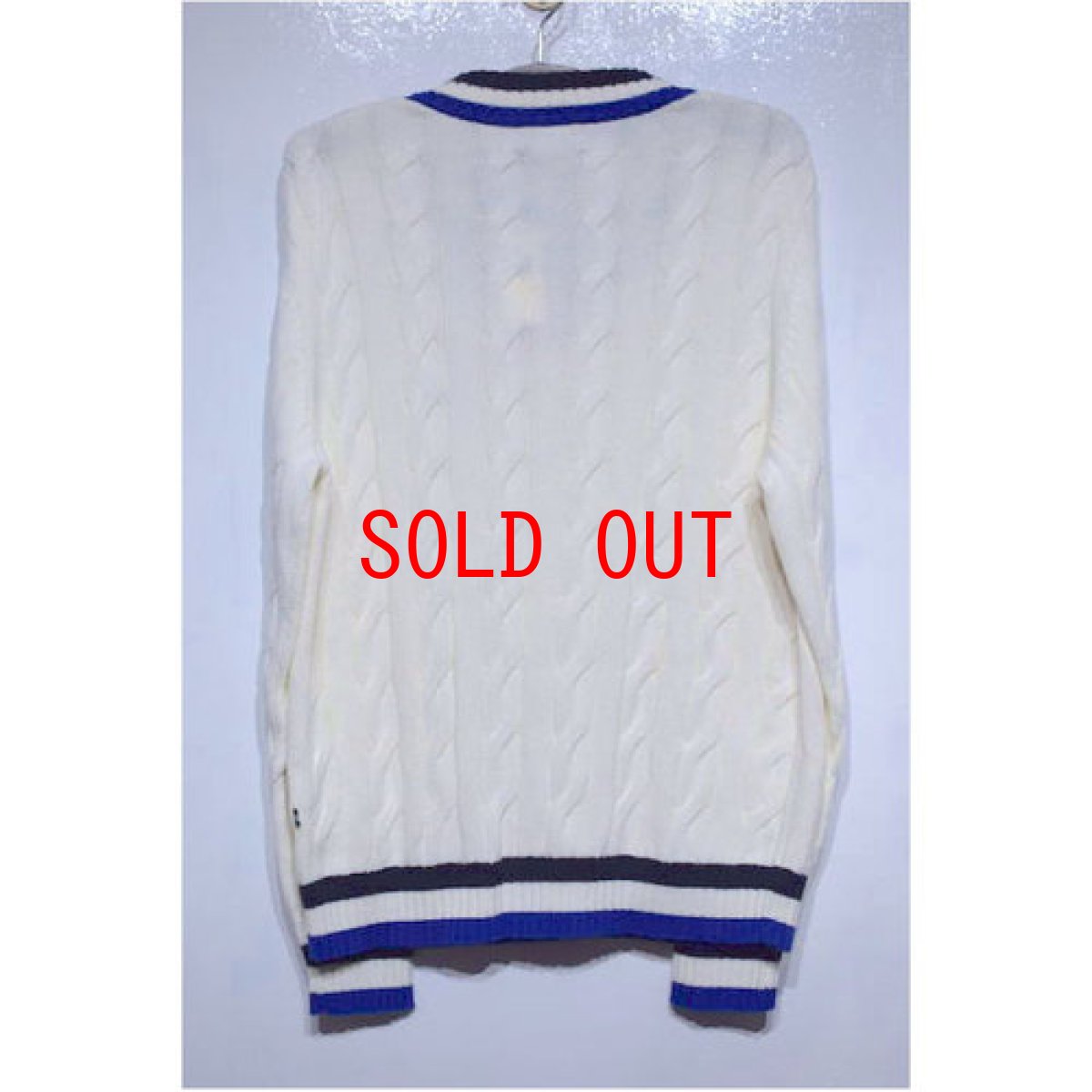 画像2: Nautica(ノーティカ) V-Neck Knit Sweater Vネック ニット セーター  (2)