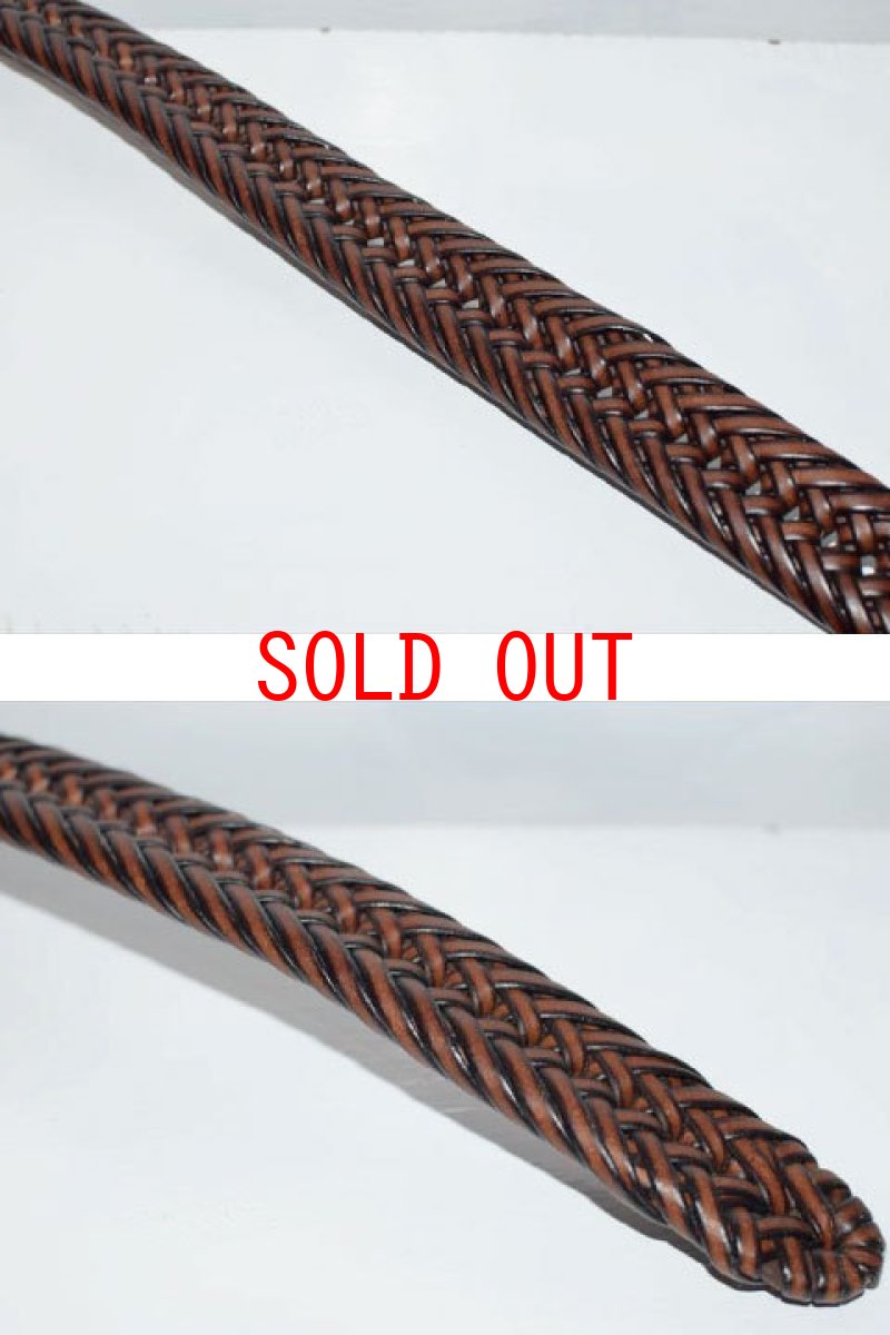 画像2: Nautica(ノーティカ) Mesh Leather Belt メッシュ レザー ベルト  (2)