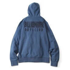 画像2: Billionaire Boys Club (ビリオネアボーイズクラブ) Military Button Popover Hoodie ミリタリー フーディー  Overdye Navy (2)