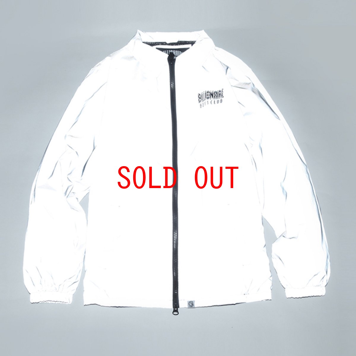 画像2: Billionaire Boys Club (ビリオネアボーイズクラブ) Reflective Zip Coach Jacket ジップ コーチ ジャケット (2)