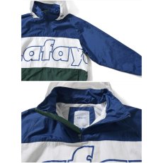 画像4: Lafayette(ラファイエット) Outline Logo Classic Nylon Anorak Jacket Navy ナイロン アノラック ジャケット (4)