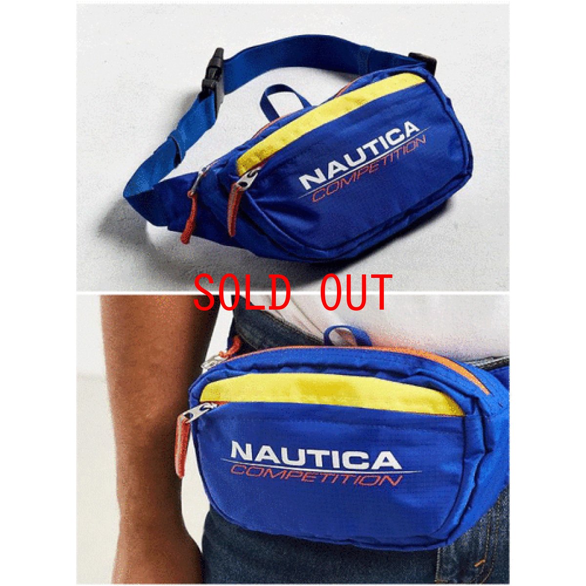 画像1: Nautica(ノーティカ) Competition Sling Bag バッグ ウエスト ポーチ (1)