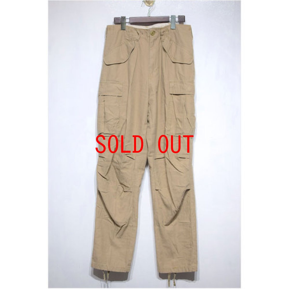 画像1: Rothco(ロスコ) Vintage M-65 Field Cargo Pants Khaki Beige カーゴパンツ (1)