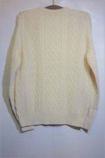 画像3: J.Crew (ジェイクルー) Crew Neck Cable Knit Sweater クルーネック ケーブル ニット セーター (3)