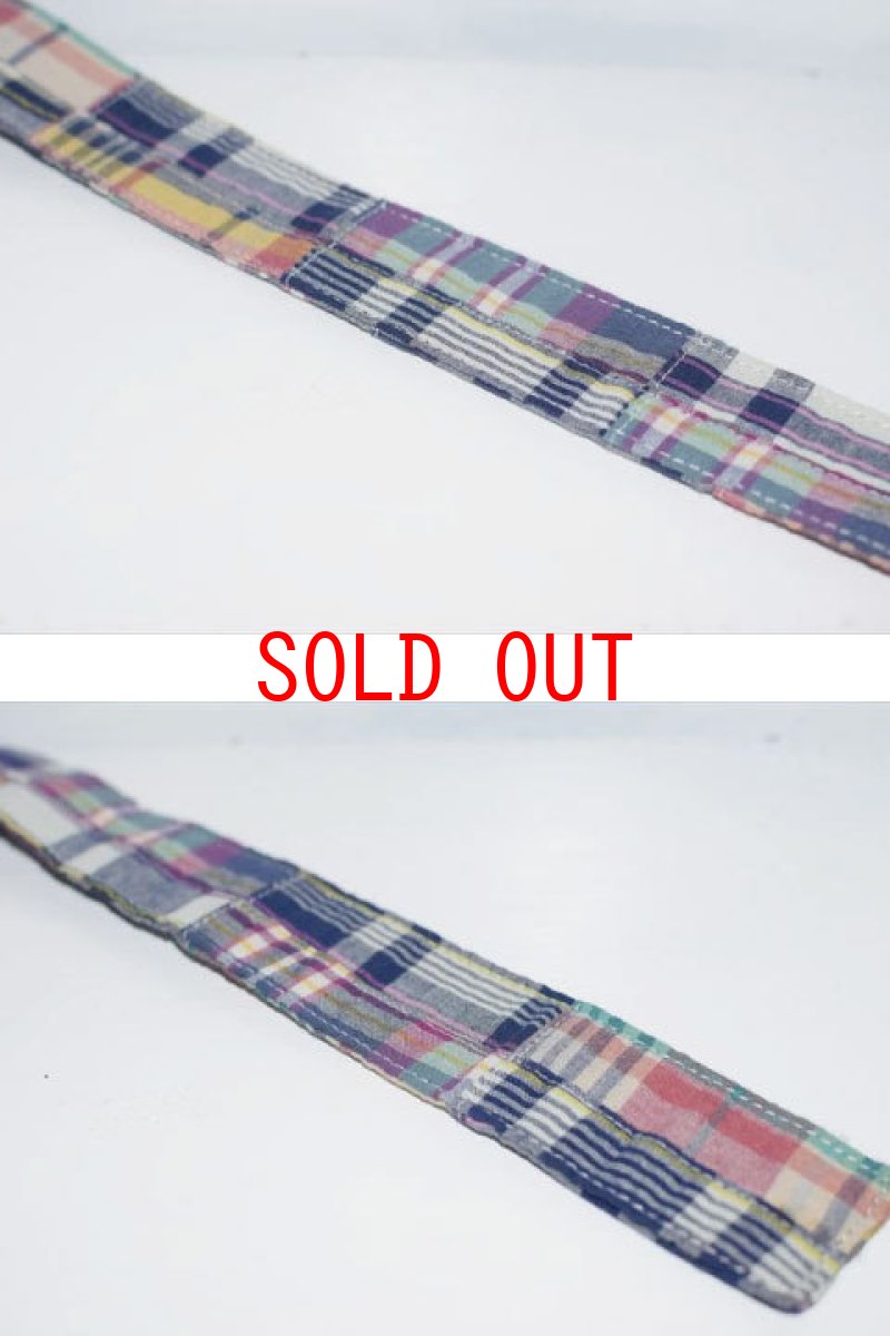 画像2: J.Crew(ジェイクルー) Patchwork Ring Belt パッチワーク リング ベルト (2)