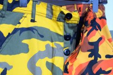 画像3: Two Tone Camo BDU Cargo Pants カーゴパンツ Yellow Orange (3)