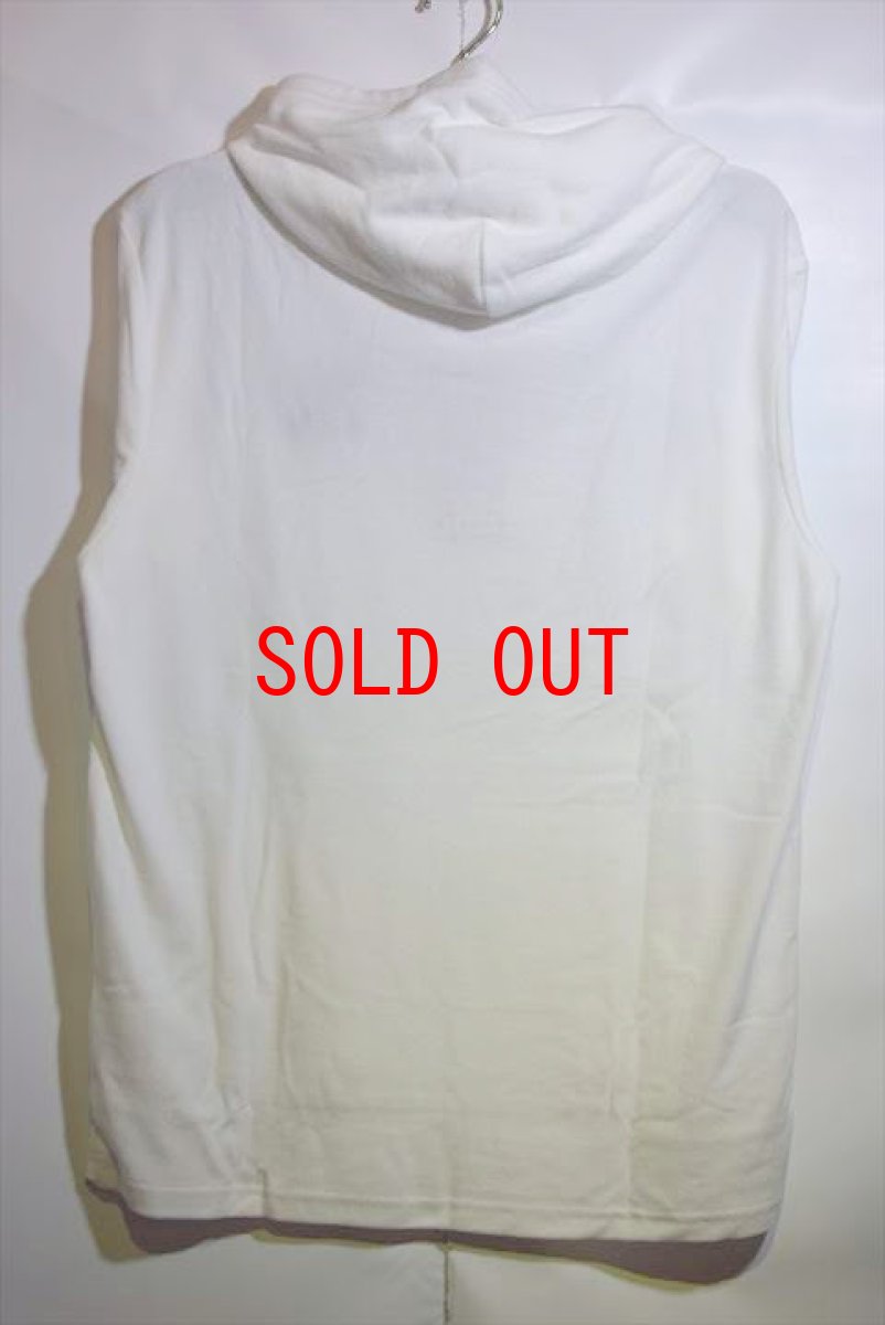 画像2: Majestic(マジェスティック) New York Yankees Pile S/S Hooded Tee White ニューヨーク ヤンキース パイル フード Tシャツ (2)