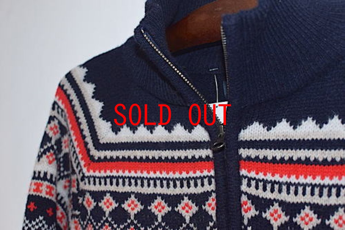 画像3: J.Crew (ジェイクルー) Nordic Half Zip Sweater Knit ハーフジップ ニット セーター (3)